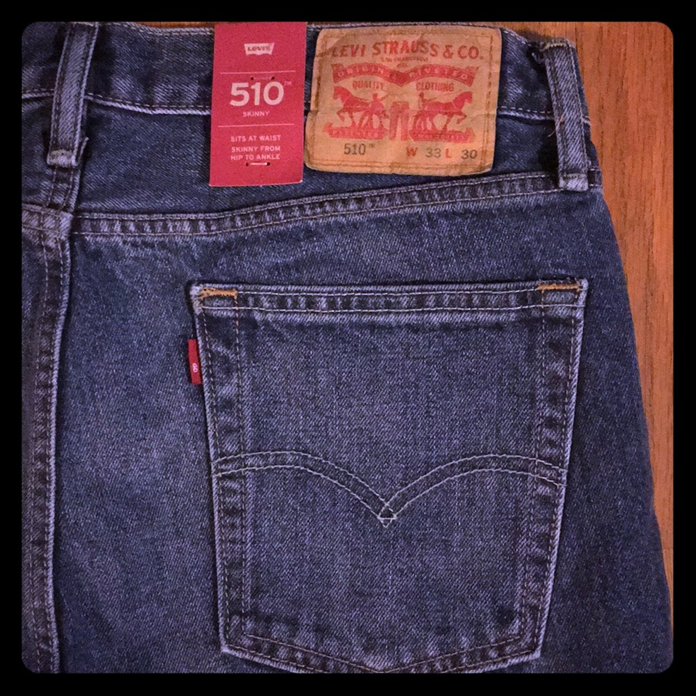 BRAND NEW w/ tags LEVI’S Vintage 510 skinny 33x30